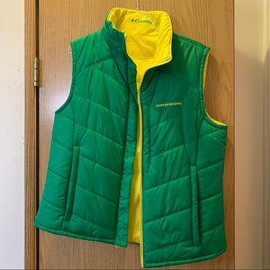 L University of Oregon Ducks Columbia Vest